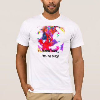 Chinese drakengezicht dansen Abstract T-shirt
