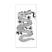 Chinese drakenkunststempel 	rubberstempel (Afrduk)