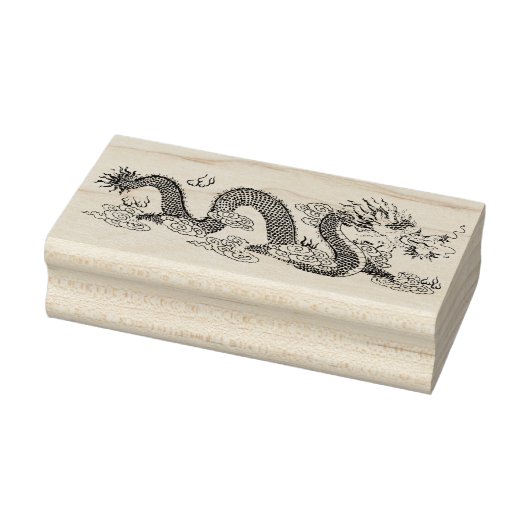 chinese drakenkunstzegel 	rubberstempel (Stempel)