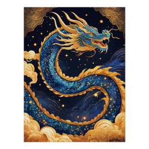 Chinese drakenposter perfect poster