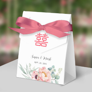 Chinese Dubbel Geluk Huwelijk Bedankt Favoriet B Bedankdoosjes