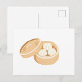 Chinese duplo's briefkaart (Voorkant / Achterkant)