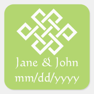 Chinese elegantie in Peridot Sticker
