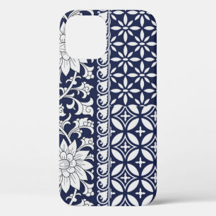 Chinese elegantie: naadloos Ornament iPhone 12 Hoesje
