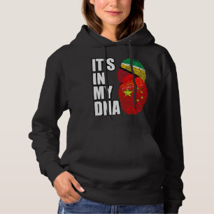 Chinese En Guyanese Mix DNA Vlag Erfgoed Hoodie