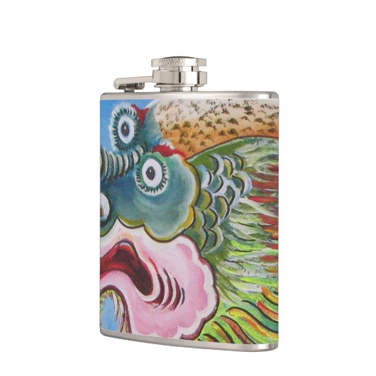 Chinese foo Dog/Lion Guardian Mural Heupfles (Links)