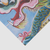 Chinese foo Dog/Lion Guardian Mural Tissuepapier (Detail)