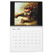 Chinese foo Lions #1 Kalender (Mar 2026)