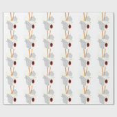 Chinese Food Takeout Box Cadeaupapier (Vlak)