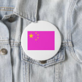 Chinese Gay Pride Ronde Button 4,0 Cm (In situ)
