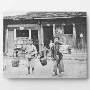 Chinese Hawkers, c.1870 (foto) Fotoplaat