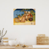 Chinese hond Poster (Keuken)