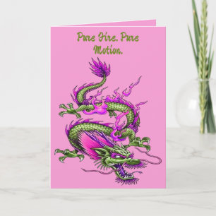 Chinese Hoornige Draak Mythologische Overstroming Kaart