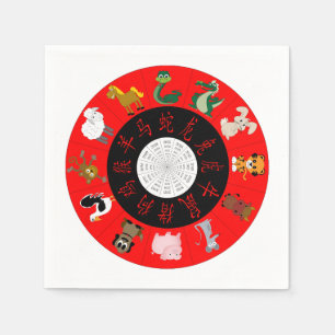 chinese horoscoop servet