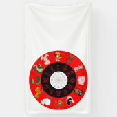 Chinese Horoscoop Spandoek (Verticaal)