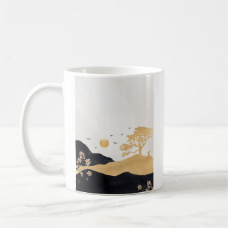 Chinese inktkunst, Chinese prachtige kunst, Chinee Koffiemok