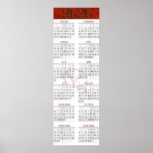 Chinese Jaar van de Rat 2020 Kalender