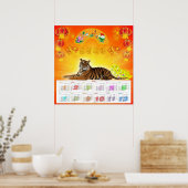 Chinese kalender 2010 VANAF 14.95 Poster (Keuken)