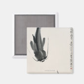 Chinese katvis magneet (Voorkant / Achterkant)