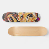 Chinese keizer Dragon Element Custom Pro Board Skateboard (Horizontaal)