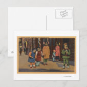 Chinese kinderen in Chinatown-San Francisco, CA 2 Briefkaart (Voorkant / Achterkant)