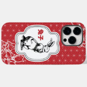 Chinese konijn Case-Mate iPhone case (Achterkant (horizontaal))