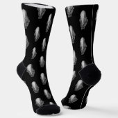 Chinese Kool Portret Foto Sokken (Gebogen)