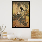Chinese kranen poster (Keuken)