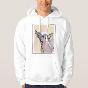 Chinese kransloze schilderkunst hoodie
