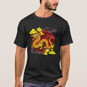 Chinese kweekmythische dierlijke vruchtensoorts cr t-shirt