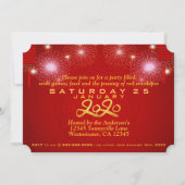 Chinese lampions Fireworks Rat Year 2020 Party IV Save The Date (Achterkant)
