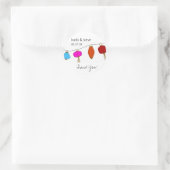 Chinese lantaarn Stickers (Tas)