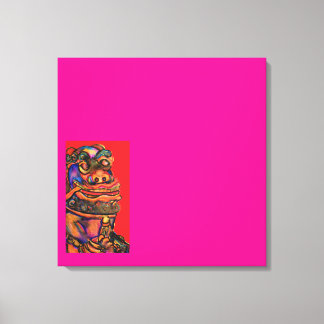 Chinese leeuwen canvas afdruk