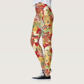 Chinese Leggings voor Floral Print (Links)