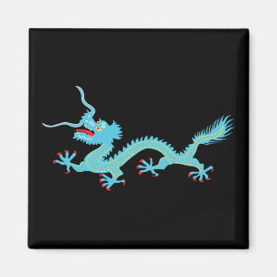 Chinese Light Blue Dragon Magneet