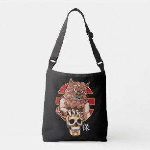 Chinese Lion Guardian - Foo Dog Crossbody Tas