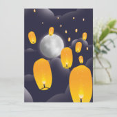 Chinese luchtlanterns (Staand voorkant)