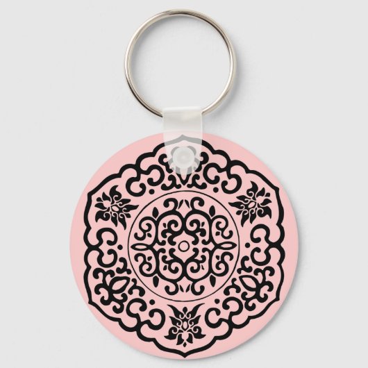 Chinese medaille terug sleutelhanger (Voorkant)