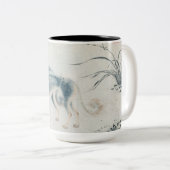 Chinese Mok van het Jaar van het schilderen van de (Voorkant rechts)