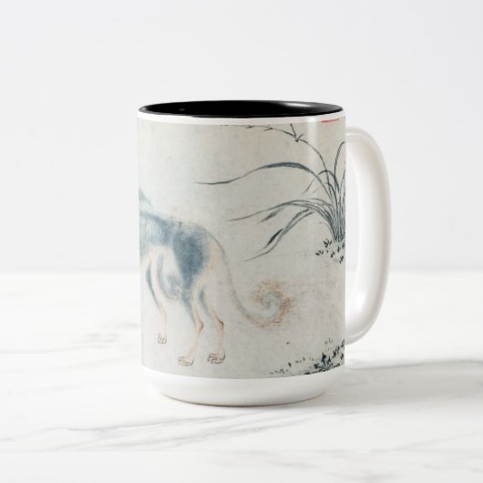 Chinese Mok van het Jaar van het schilderen van de (Voorkant rechts)