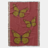 Chinese monarch gooien deken (Voorkant Verticaal)