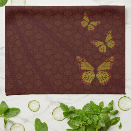 Chinese monarch handdoek (Gevouwen)