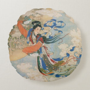 Chinese moon Goddess ronde kussen