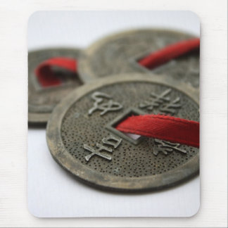 Chinese munten met goede lonken muismat