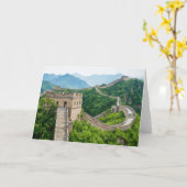 Chinese Muur Waterverf Kaart (Gele Bloem)