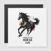 Chinese New Year 2026 Horse Art (Voorkant / Achterkant)