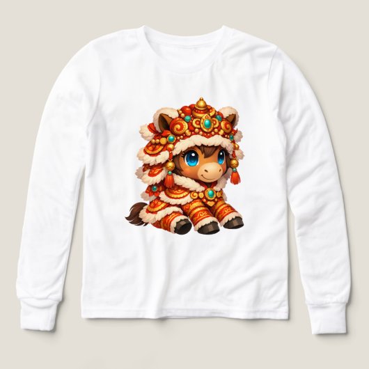 Chinese New Year Horse 2026 Zodiac (Motif recto)