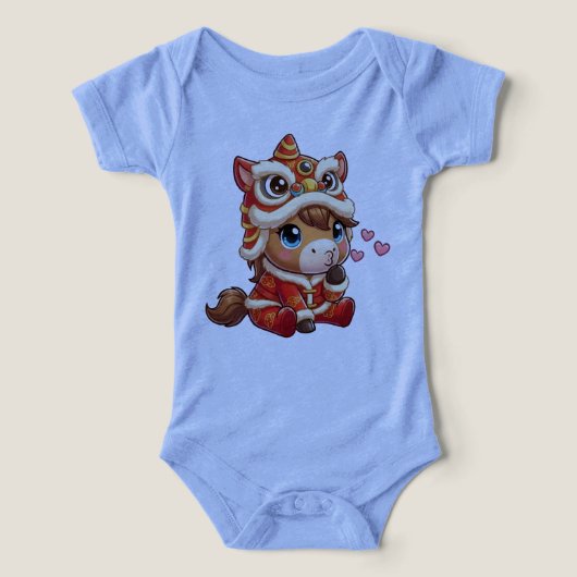 Chinese New Year Horse 2026 Zodiac (Design Recto)