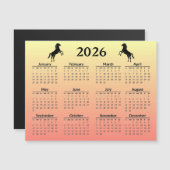 Chinese New Year of Horse 2026 Calendar (Voorkant / Achterkant)