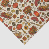 Chinese New Year  Tissuepapier (Detail)